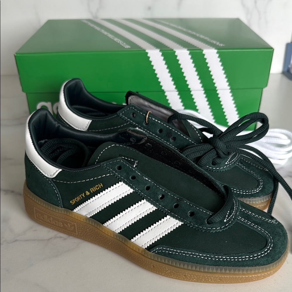 Adidas/Sporty & Rich Green Sneakers